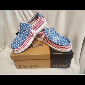 Hey dude mens stars n stripes mens 13